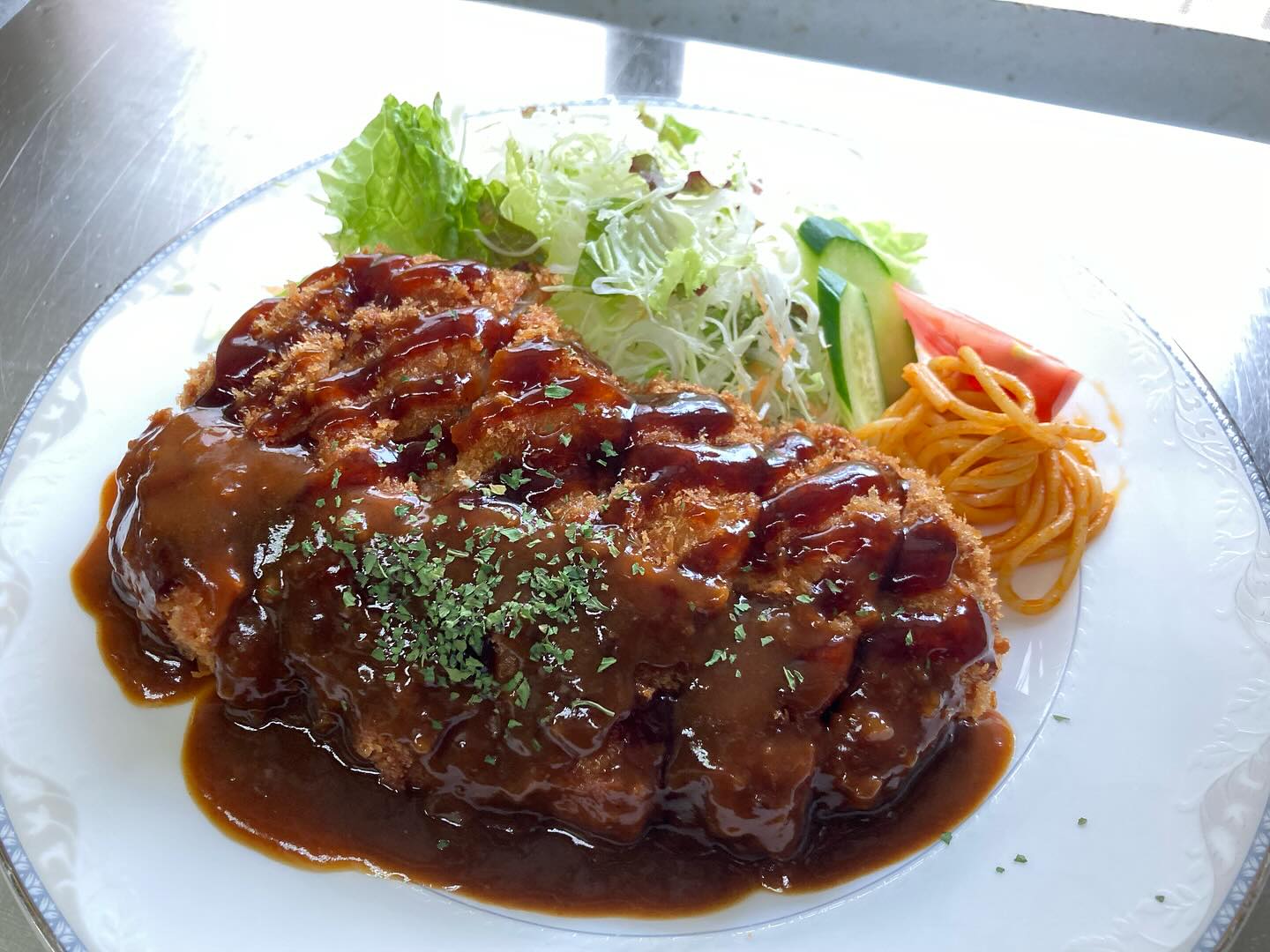エビフライ定食